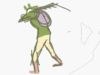 swordsman swing